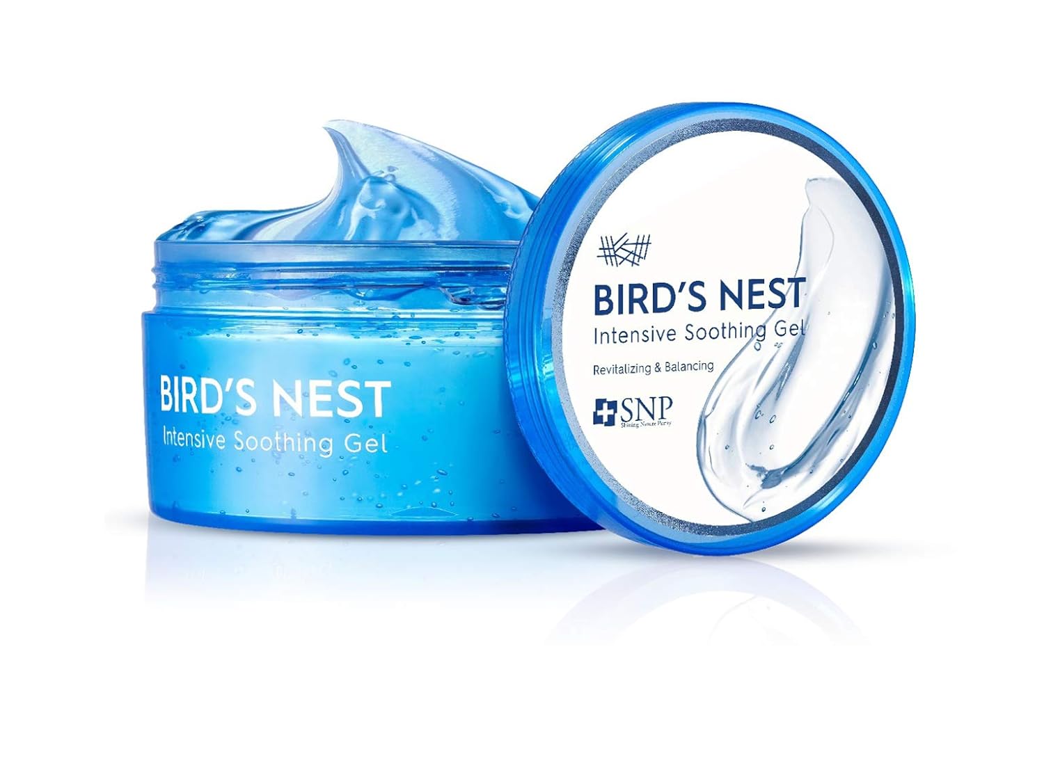 SNP - Intensive Bird's Nest Soothing Gel - Maximum Cooling & Moisturization for All Sensitive Skin Types - Excellent After Sun Care Relief - 300g