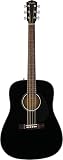 Fender CD-60S Dreadnought Acoustic Guitar, with 2-Year Warranty, Black