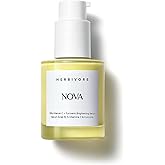 HERBIVORE Nova 15% Vitamin C + Turmeric Brightening Serum for Dark Spots, Hyperpigmentation + Even Skin Tone | Vegan, Plant-Based, Cruelty-Free, 30 mL / 1 oz