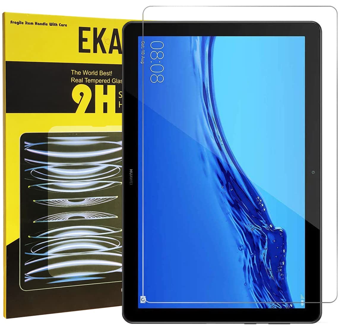 Mobile Stuff Huawei Mediapad T5 10 Tempered Glass - Premium Clear Screen Protectors for Huawei MediaPad T5 10 10.1 inch 2018 Tablet