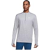 Nike Dri-FIT Element Men's 1/4-Zip Running Top (as1, Alpha, s, Regular, Regular, Smoke Grey/Grey Fog)