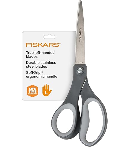 Amazon.com: N5210L 8 Inch Left Handed Scissors Black