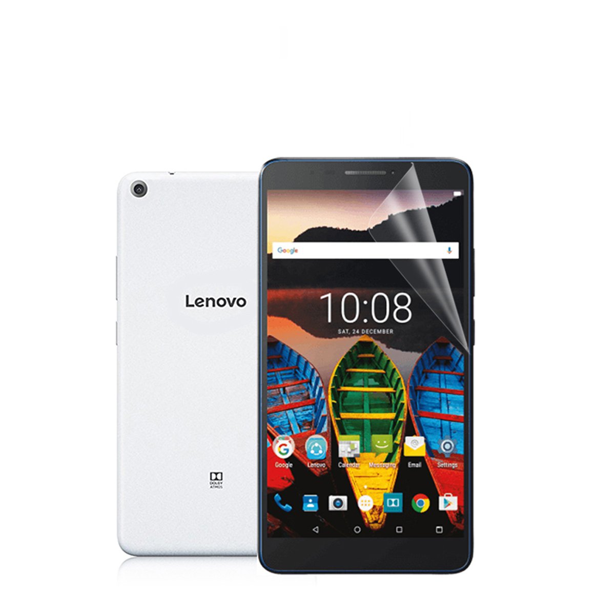 Wita-Store Clear Screen Protector for Lenovo Tab 3 Plus TB7703F with 7 inch Clear Protective Screen Protector Bubble Free transparent clear