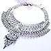 QIYUN.Z (TM) Baroque Vintage Retro Style Faceted Rhinestone Festoon Chandelier Bib Necklace
