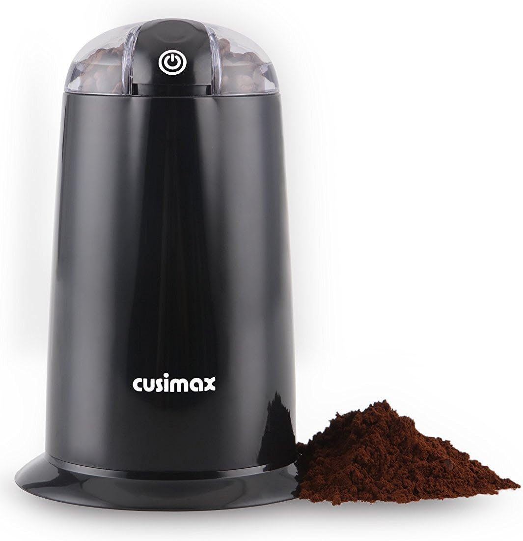 Cusimax 140W Mini Coffee Grinder, Electric Blade Grinders for Nut and