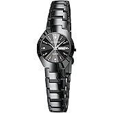 BOGEVNOR Minimalist Watches for Women Business Dainty Ladies Watches with Day and Date Luxury Stainless Steel Analog Quartz Wrist Watch for Women Waterproof Female Dress Watch