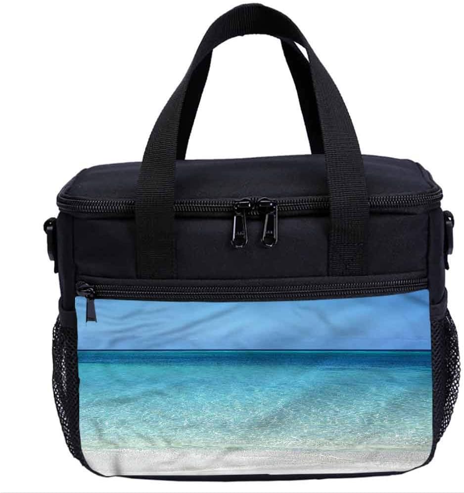 Mochila escolar Nautical de 17 pulgadas, criaturas marinas con