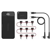 D'Addario Accessories XPND Pedal Power Battery Kit - Guitar Pedal Power Supply - USB Charging Battery with Customizable Daisy Chain