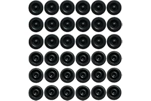Fenaetimo 36Pcs Rubber Grease Plugs Hub Dust Cap, Trailer Hub Bearing Dust Caps, Trailer Axle Wheel Hub Cap for Trailer Dexter Lube RV Camper