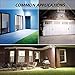 Ustellar 2 Pack 30W Motion Sensor LED Security Light, 2400lm,Outdoor Super Bright Flood lights, IP66 Waterproof PIR Floodlight Landscape Wall Lights, 5000K Daylight White Basement Light