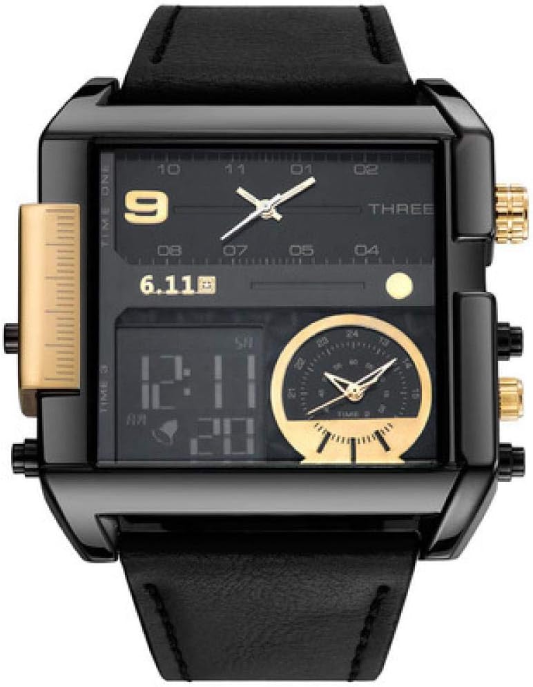 Men's Watches,Fashion Hipster Outdoor Electronic Watch Multi-Display Sports Men's Led Watch
