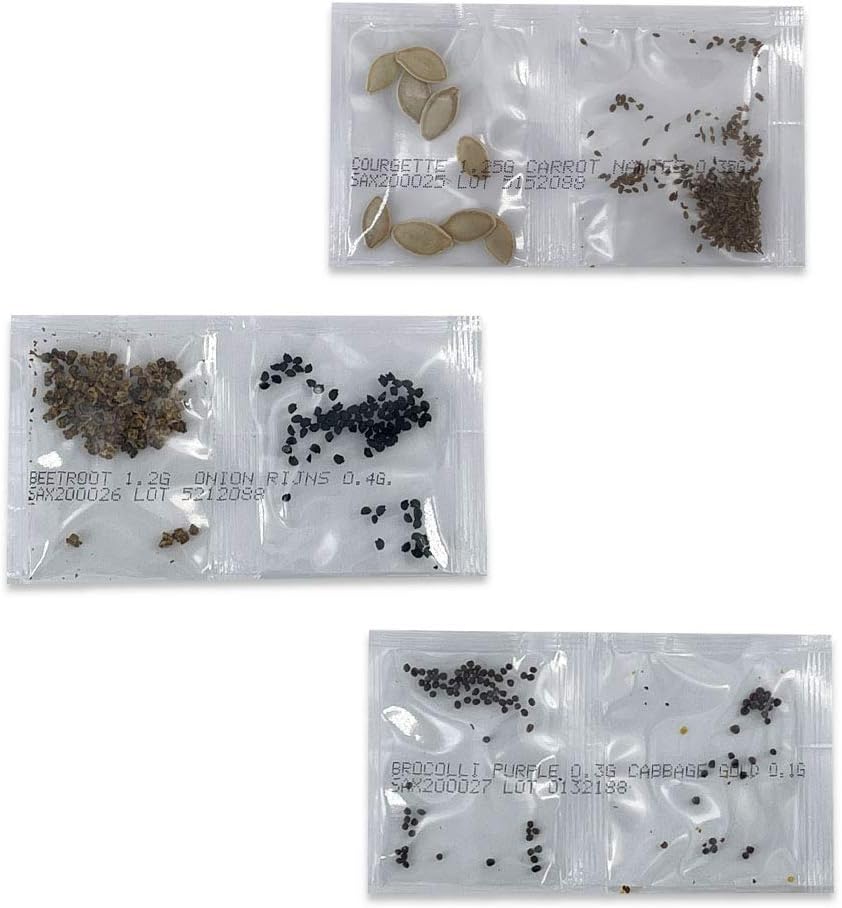 Garden Vegetables - 6 in 1 Seed Collection - Easy to Grow Garden Vegetable Varieties - Easy Gardening - Allotment Garden Favourites - Image 5