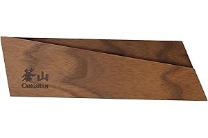 Cangshan Ash Wood Magnetic Knife Sheaths, (6" Chef's/6" Boning/5" Santoku/5" Nakiri), 503954