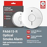 FireAngel FA6615-R Optical Smoke Alarm 10-Year Battery 5 Year Warranty view 2