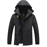 GIISAM Rain Jacket for Women, Women's Waterproof Lightweight Rain Jackets Packable Raincoat Windbreaker Coat with Hood
