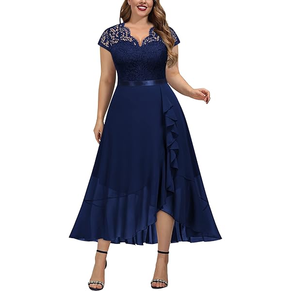 amazon navy blue bridesmaid dresses One Shoulder Navy Blue Bridesmaid Dresses Cheap Tulle Bridesamid Dresses  ARD1148 main image 1