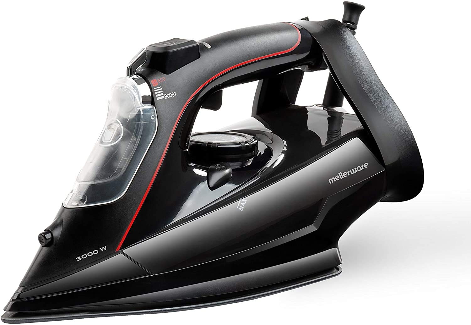 Mellerware-Plancha-de-Ropa-Steezy-3000W-180-gmin-Golpe-Vapor-Calentamiento-Rapido-Suela-Ceramica