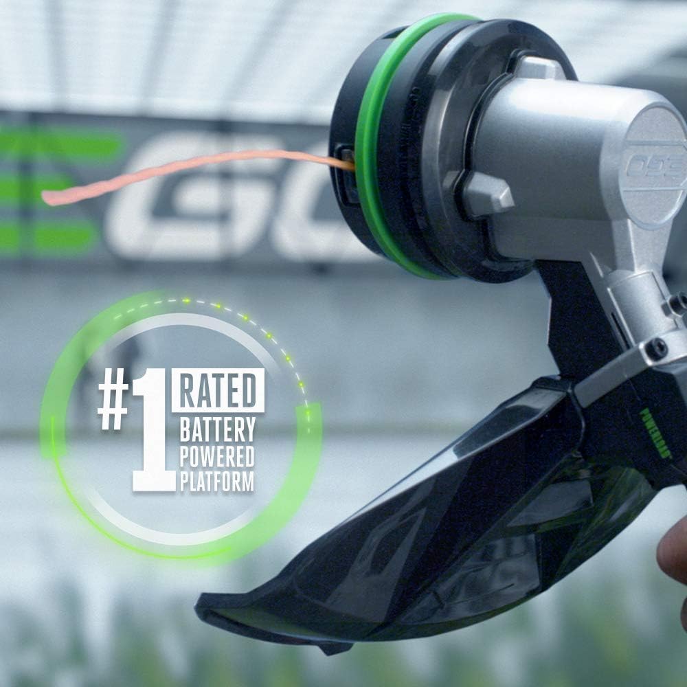 EGO Power+ ST1521S 15-Inch String Trimmer with POWERLOAD and Carbon Fiber Split Shaft 2.5Ah Battery and Charger Included : Garden & Outdoor