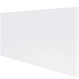 HDPE Plastic Sheet 1/2 Inch Thick 6" x 12", High