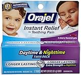 Orajel Oral Pain Reliever - Day/Night 2 Pk