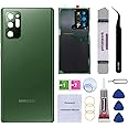Perzework Rear Back Glass Replacement for Samsung Galaxy Note 20 Ultra 6.9-inches 5G with Reparing Toolkit (Mystic Green)