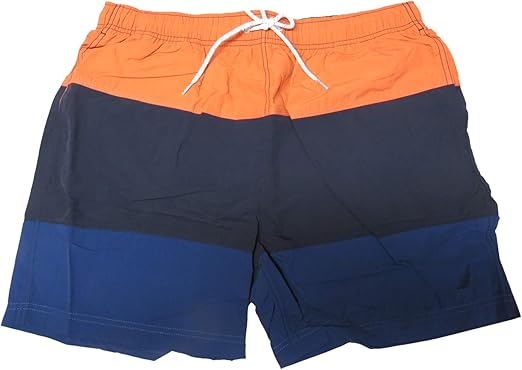 mens navy blue swim trunks