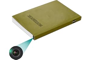 Hidden Camera Notebook Spy Camera 1080P HD Mini Nanny Cam with Motion Detection & Loop Recording for Home Security Business M