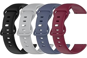 NineHorse Compatible with TYKOIT Smart Watch Bands,Soft Silicones Wristband Adjustable Quick Release Replacement Watch Band Strap for TYKOIT Smartwatch Accessories