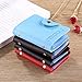 Miady PU Leather Portable Credit Card Holder with 24 Card Slots - 4 Pack