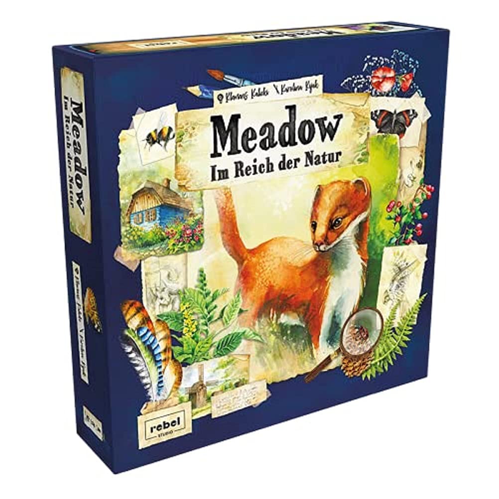 Rebel Meadow - In the Kingdom of Nature, Connoisseur Strategy Game, 1-4 Players, Age 10+