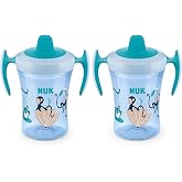 NUK Evolution Soft Spout Learner Cup (Blue Monkey, 2 Pack)