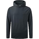 M MAELREG Mens Hoodies Pullover Lightweight Moisture Wicking Dry Fit Casual Athletic Hooded Sweatshirts with Kangaroo Pocket