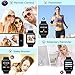 MSRMUS Smart Watch Compatible for Iphone 5s/6/6s/7/7s and Android 4.3 above, Anti Lost and Pedometer Fitness Tracker (Partial Functions) Black