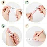 FIOVER 4PCS Cute Cat 0.5 mm Gel Pen Set Black Ink Quick Dry Press view 7
