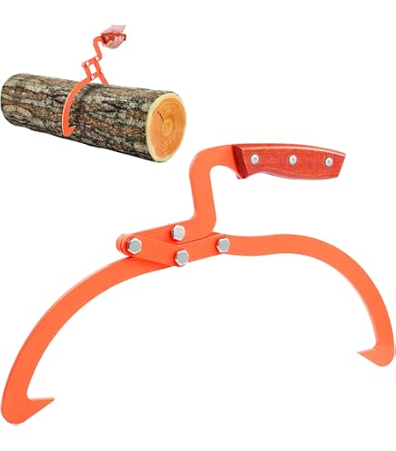 Timber Post Lifter Earth Worth 1942 Timberjack Log Lifter Steel 45 Inches Deep Earth Worth ...