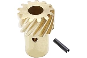 YUCHENSHLP Roller Cam Distributor Gear Fit for SBC BBC Chevy 262-454 engine with 350 .500" Diameter Shaft Size