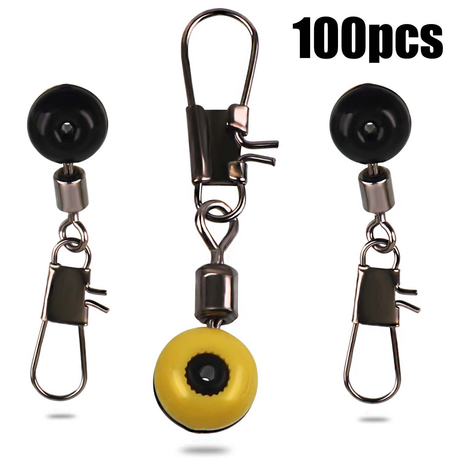 Sougayilang Fishing Line Sinker Slides Hook Shank Clip Connector