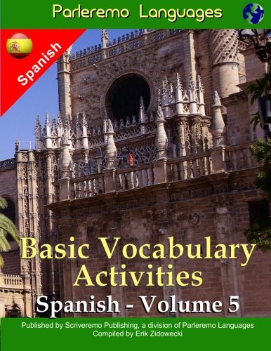 Parleremo Languages Basic Vocabulary Activities Spanish - Volume 5