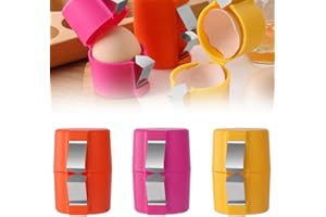 BOENIM 3 PCS Egg Shell Opener, 2024 New Egg Cracker Tool for Raw Eggs, Handheld Eggs Breaker Multifunctional Egg Cutter Egg Cracker and Separator for Cooking Camping Kitchen Gadgets (3 PCS/Set)