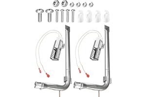 PB040001 PB050012 2 Set Gas Range Oven Igniter Fit for Viking Range EVGIC305 EVGIC365 EVGIC485, Stainless Steel Oven Burner T