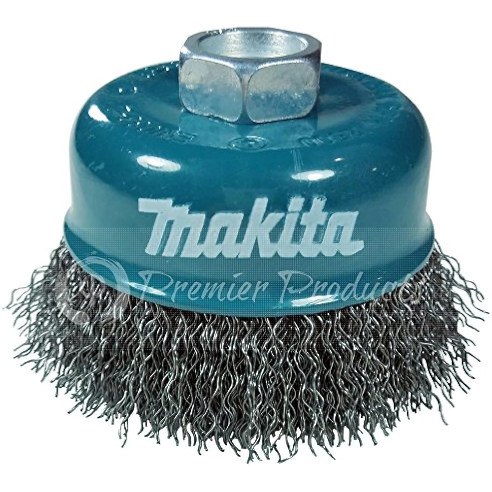Makita 1 Piece 3 Inch Crimped Wire Cup Brush Grinders LightDuty
