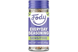 Fody Foods Everyday Seasoning, 1.6 Oz, Garlic and Onion Free, Low FODMAP Certified, Gut & IBS Friendly, Vegan, Non-GMO, Gluten Free, Keto Friendly