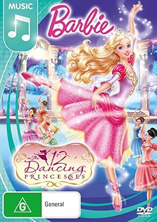 barbie and the 12 dancing princesses dvd