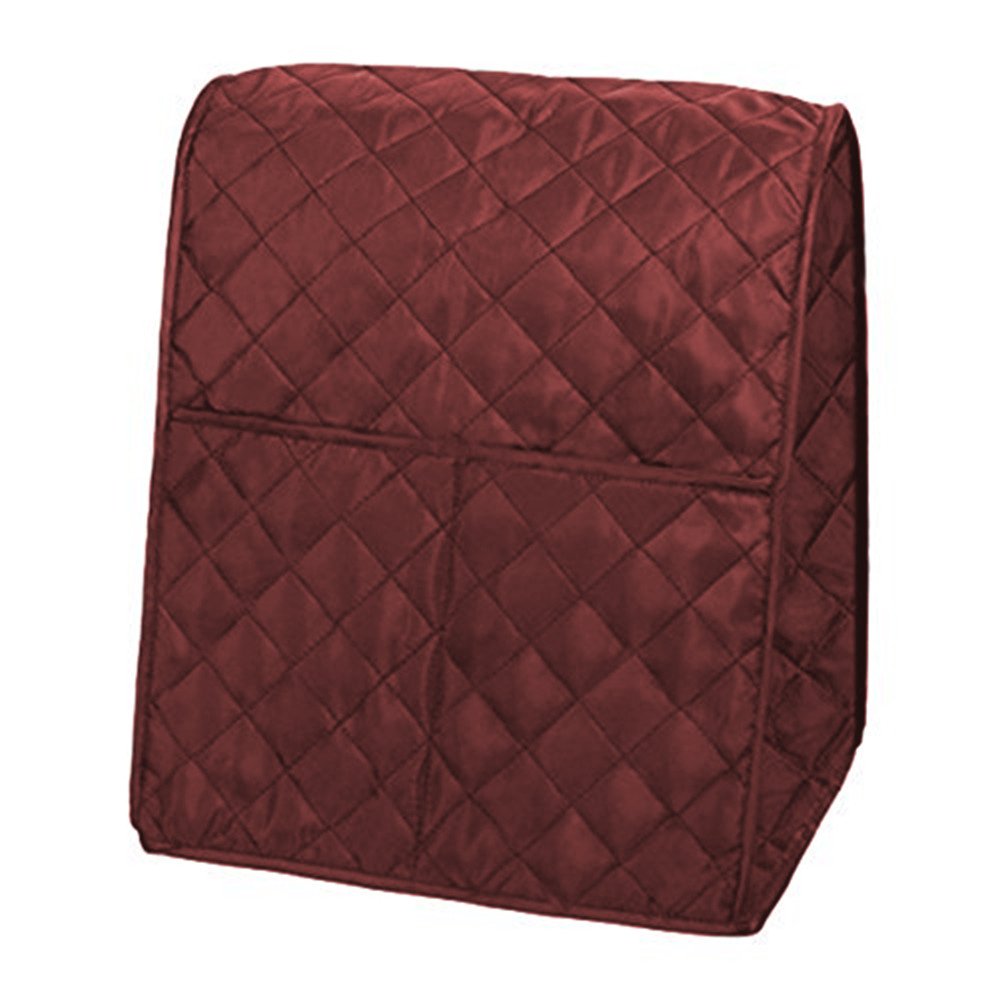 Mixer Cover for Kitchenaid,Unee1 Portable Dustproof Stand Mixer Cover with Organizer Bag Gadget Tool (Cranberry)