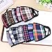 Velishy(TM) Anti-dust plaid Gauze Face Masks