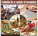 Grilljoy Griddle Accessories, Restaurant Grade, 3 Spatulas, 1 Chopper Scraper, 2 Bottles, 6 Piece Tool Kit for BBQ Grill, Great for Flat Top Cooking, Camping and Tailgating