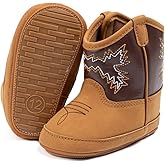 Miamooi Infant Baby Boys Girls Booties Newborn Cozy Fleece Warm Winter Boots Toddler Non-Slip Lace Up First Walking Shoes