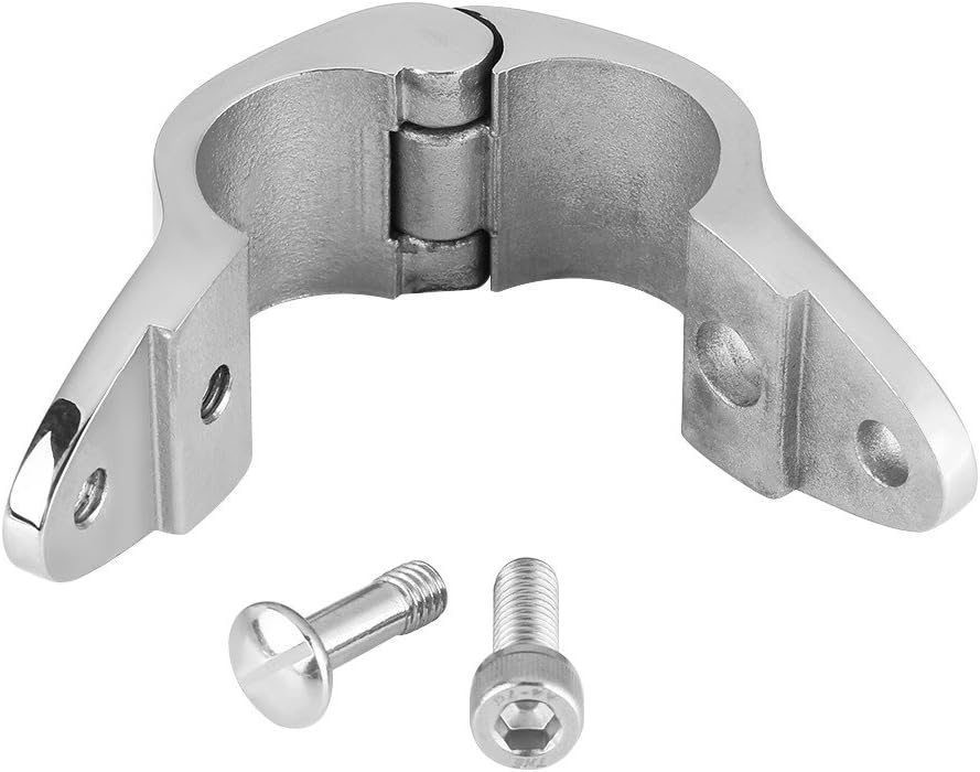 Webbing Strap Marine Hardware 316 Stainless Steel Bimini Top Fitting Jaw Slides For 7/8 Inch, 1 Inch, 1-1/4 25mm Webbing Strap