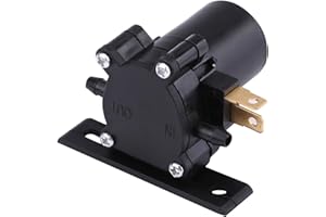 Jadeshay Windshield Washer Pump 12V Universal Windshield Windscreen Washer Pump Motor for Car Van Bus Truck