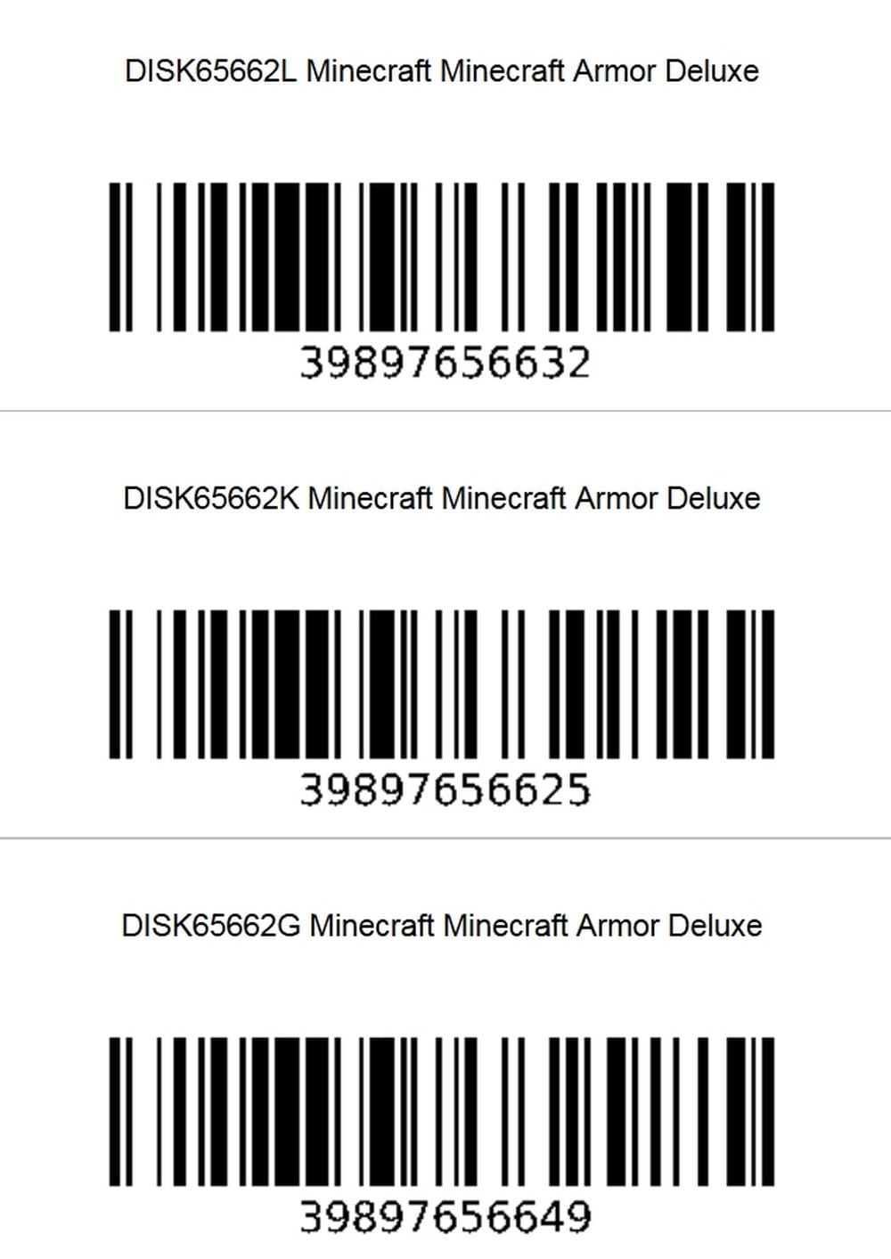 Kids Minecraft Armor Deluxe Halloween Costume